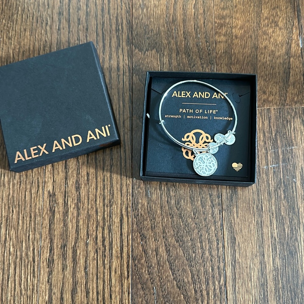 ALEX AND ANI Path Of Life Bracelet - Never Worn